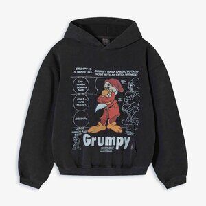 Grumpy Themed Hoodie Size M